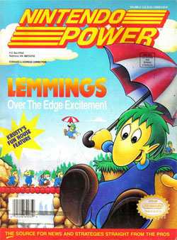 Nintendo Power #37: April 1992 - Lemmings